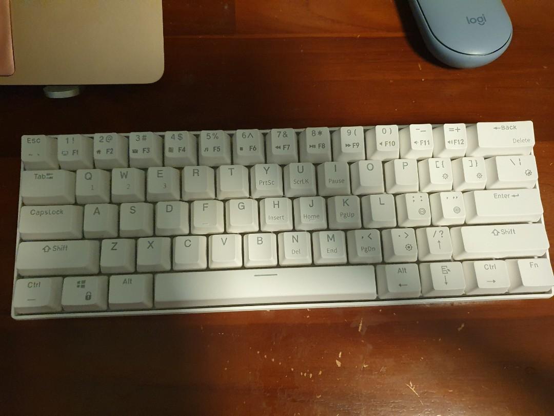 Rk Brown Switch Hot Swappble Computers Tech Parts Accessories Computer Keyboard On