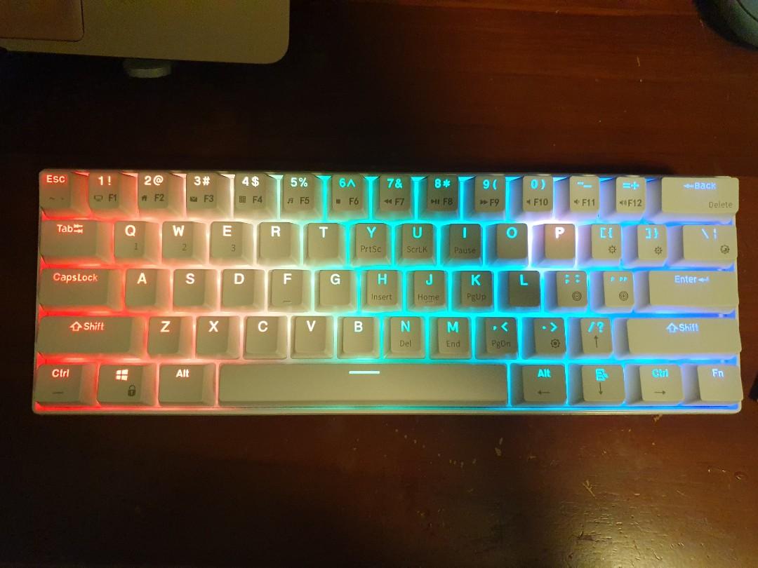 Rk Brown Switch Hot Swappble Computers Tech Parts Accessories Computer Keyboard On