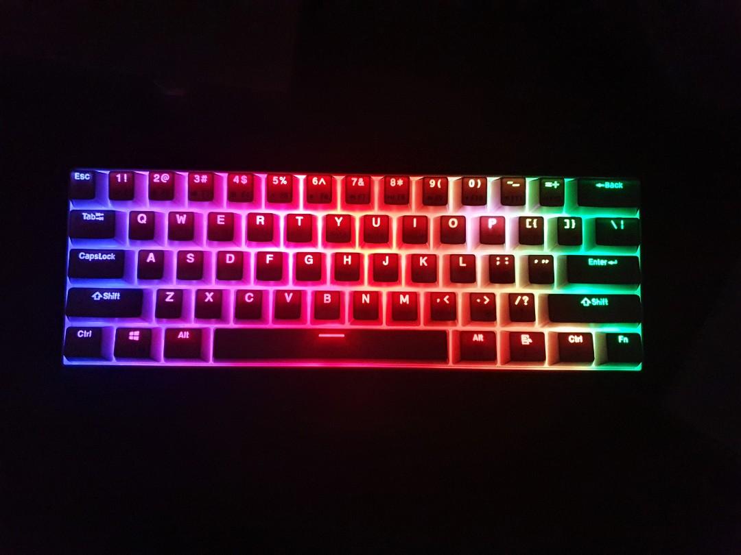 Rk Brown Switch Hot Swappble Computers Tech Parts Accessories Computer Keyboard On