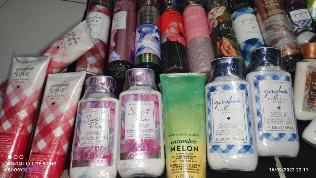 Bbw Sweet Pea Mist Lotion Beauty Personal Care Bath Body Body Care On Carousell