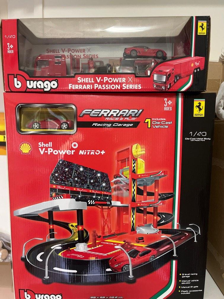 Hot Deal Sets Of Burago Ferrari Shell V Power X Series Hobbies