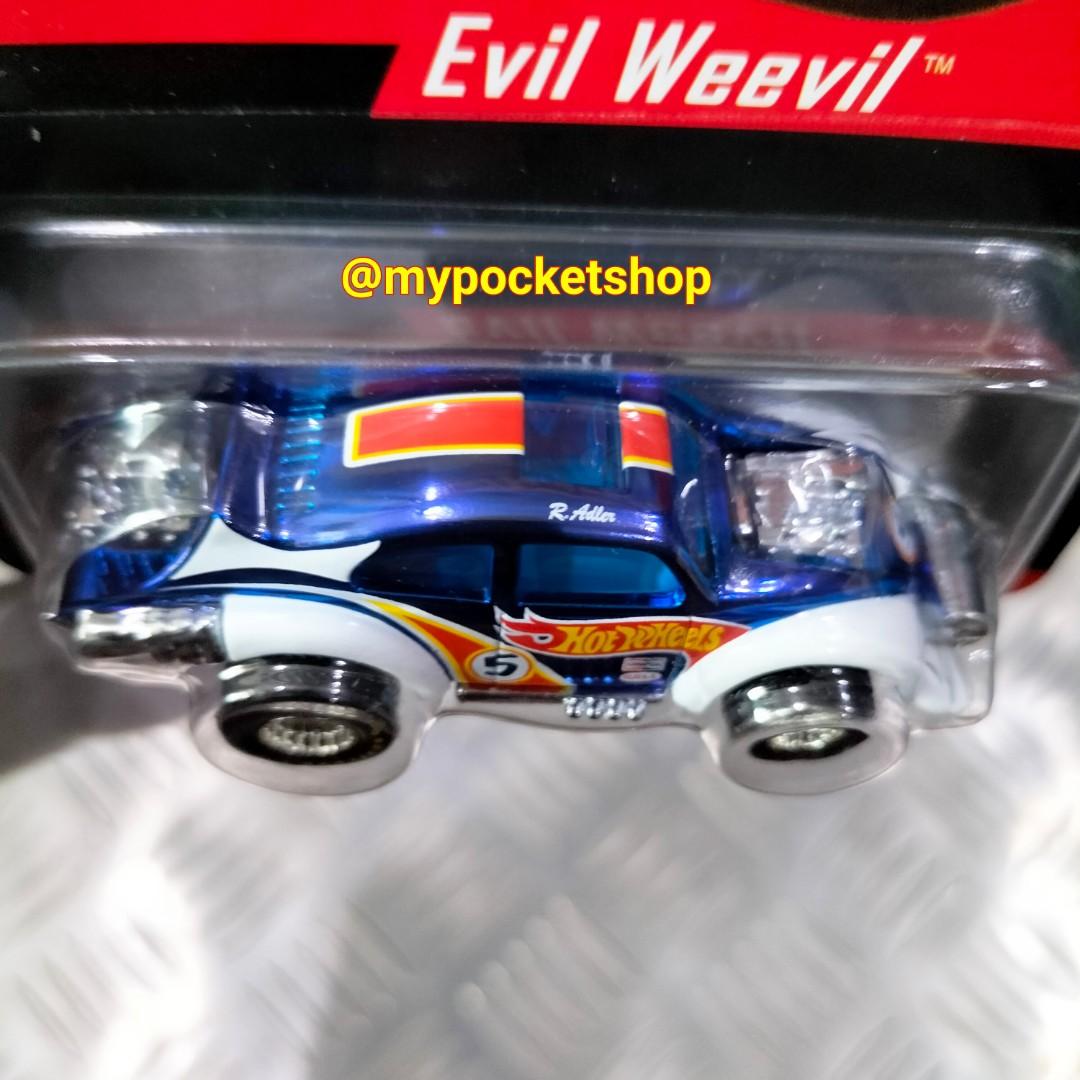 RESERVED Hot Wheels EVIL WEEVIL Aka Modified Custom Volkswagen Spectraflame Race Team Blue