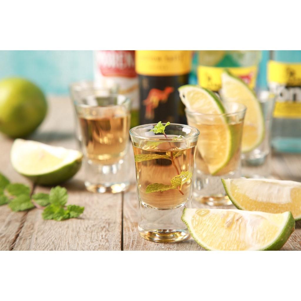 Luminarc Hot Shot Shot Glass Set Of 12 S Tequila Vodka Soju Furniture Home Living