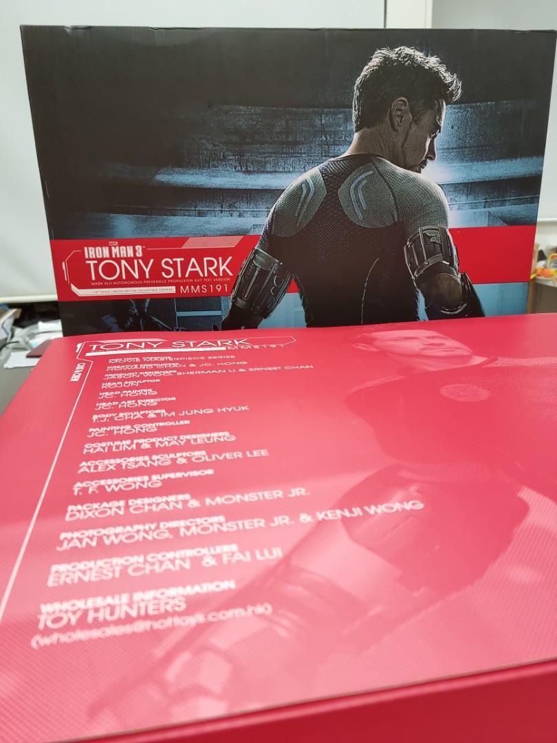 Hot Toys Limited Edition Ironman Tony Stark MMS191 1 6th Scale Collectible Figure Hobbies
