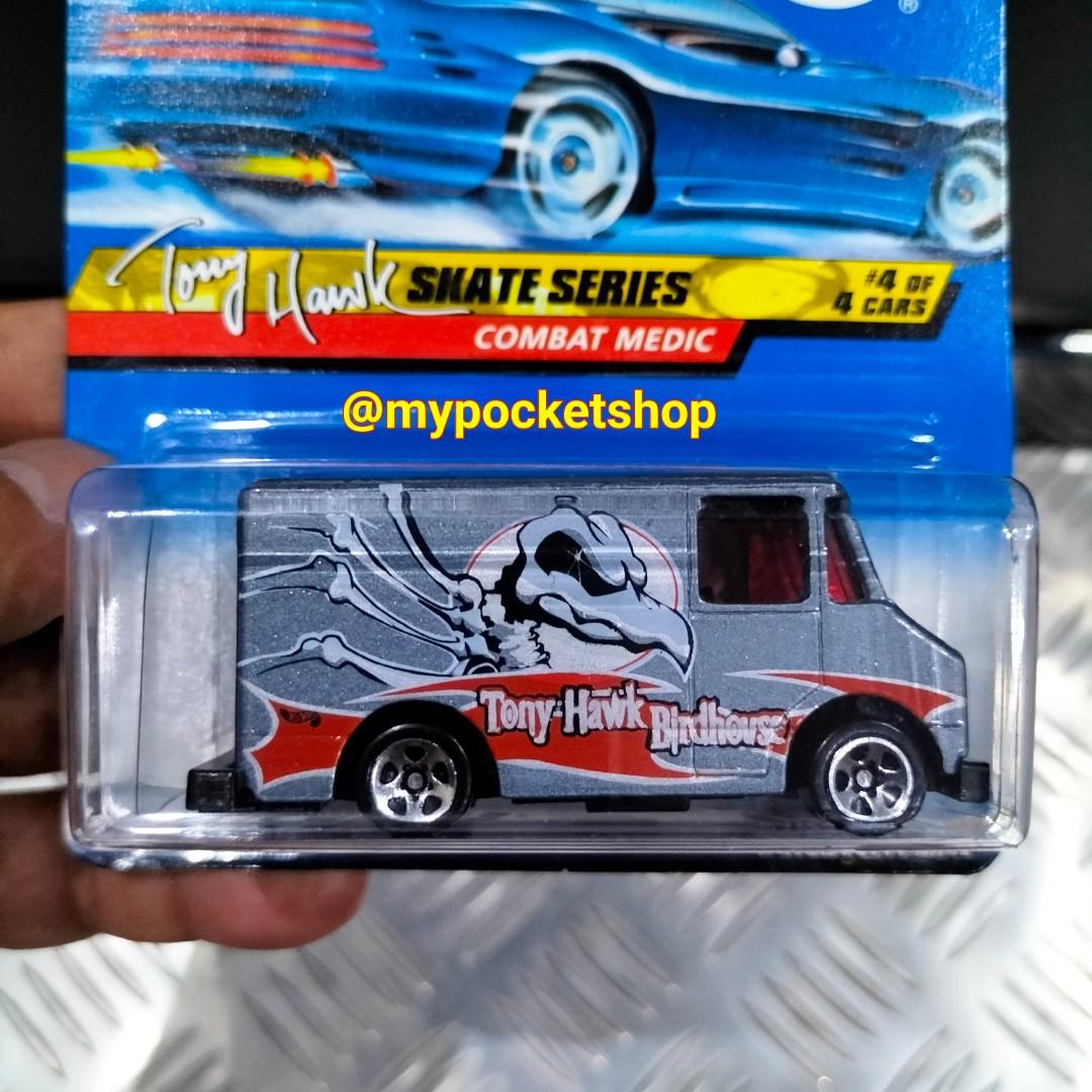 Hot Wheels Combat Medic Birdhouse Hotwheels Tony Hawk Skate Series Hobbies Toys