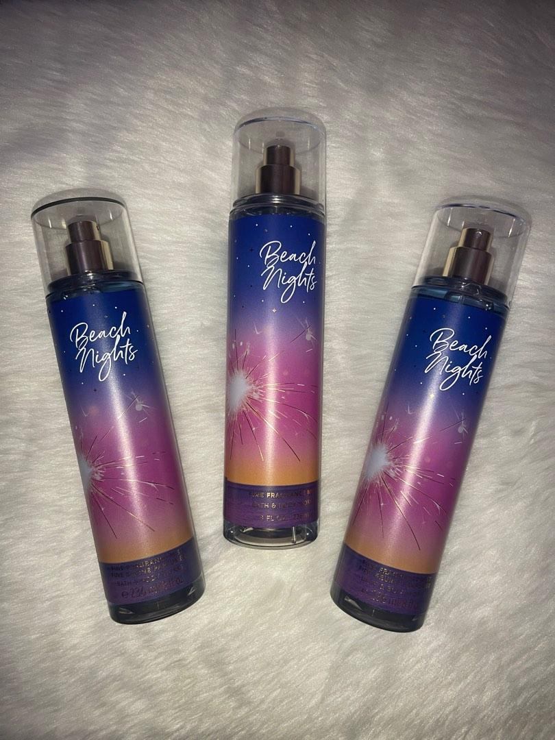 Beach Night Marshmallow Bbw Mist Beauty Personal Care Fragrance