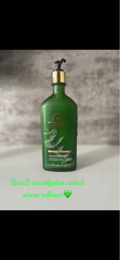 Brand New Body Lotion Aromatherapy Bbw Eucalyptus Spearmint Beauty