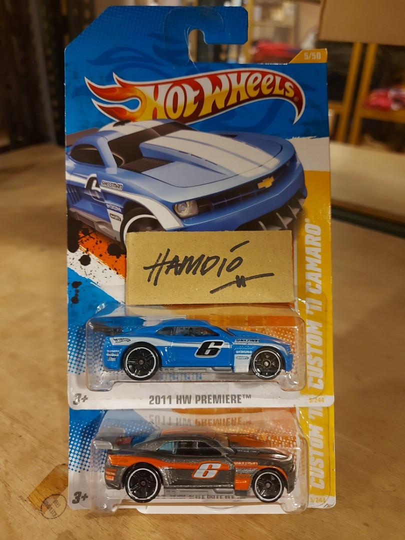 Hot Wheels Custom Camaro Combo Hobbies Toys Toys Games On Carousell