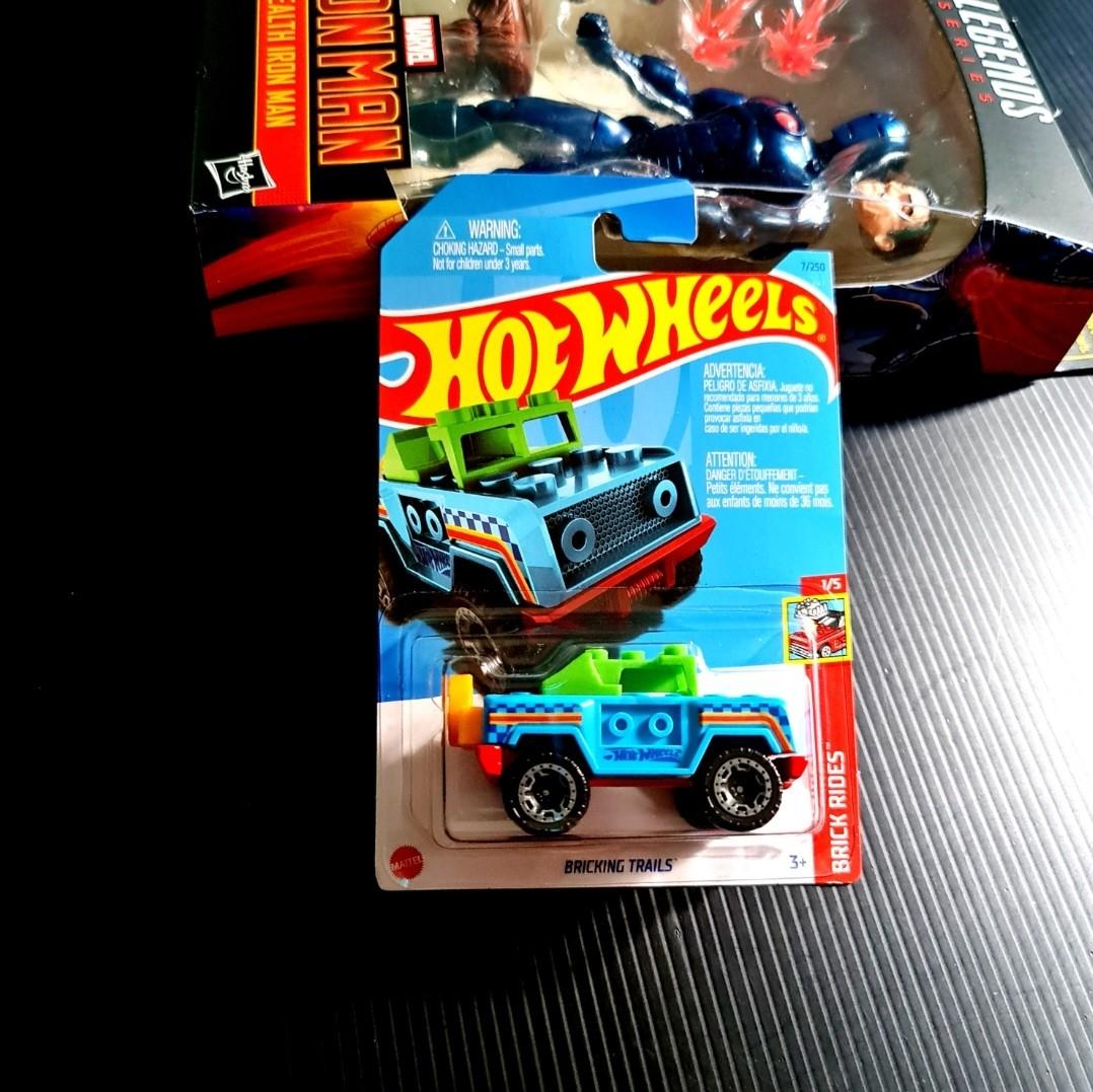 Hot Wheels Bricking Trails Hotwheels Brick Rides Hobbies Toys Toys Games On Carousell