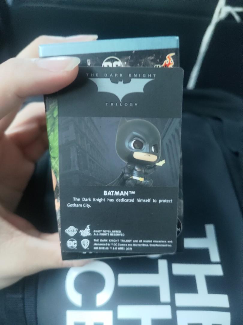 POP Mart The Dark Knight Trilogy Cosbi Hot Toys Two Face Batman Hobbies Toys Toys