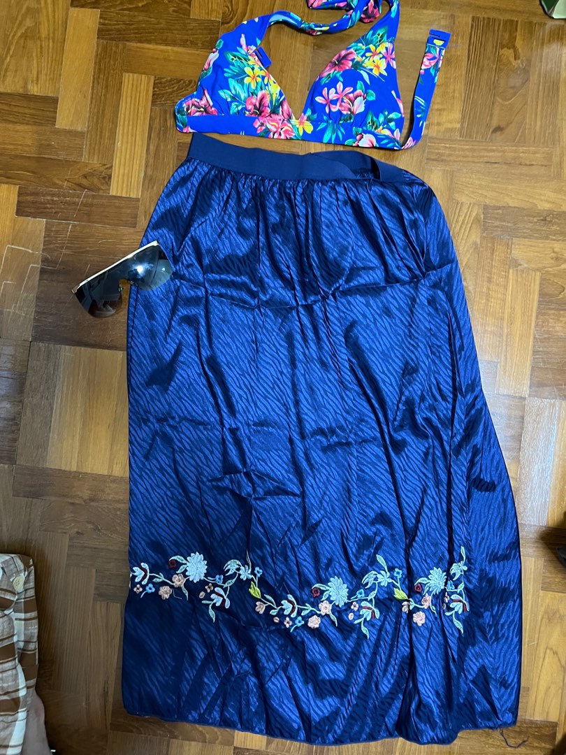 Beach Attire Swimsuit Swimwear Bikini Set With Skirt Women S Fashion Swimwear Bikinis