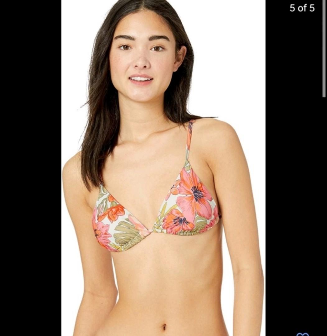 BILLABONG TROPIC LUV TRIANGLE SWIMSUIT BIKINI TOP Women S Fashion