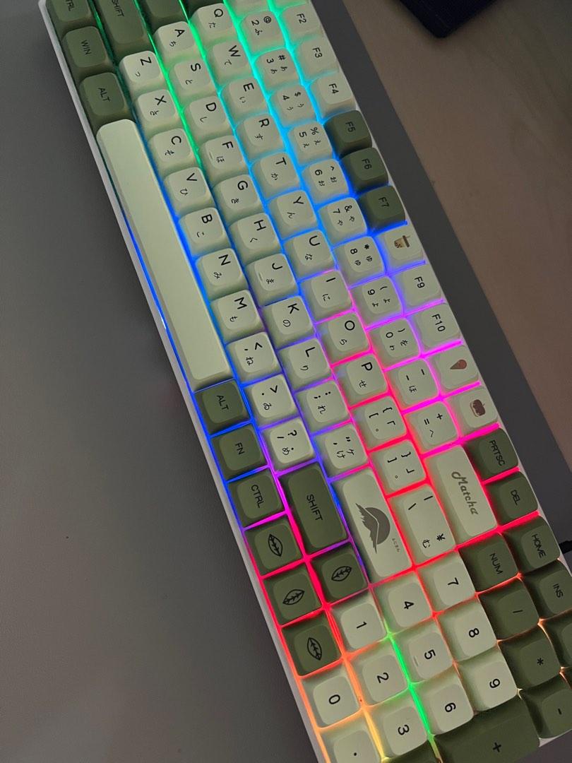 Royal Kludge RK100 Hot Swappable Brown Switch Incl 3 Set Of Keycaps Gaming Mechanical