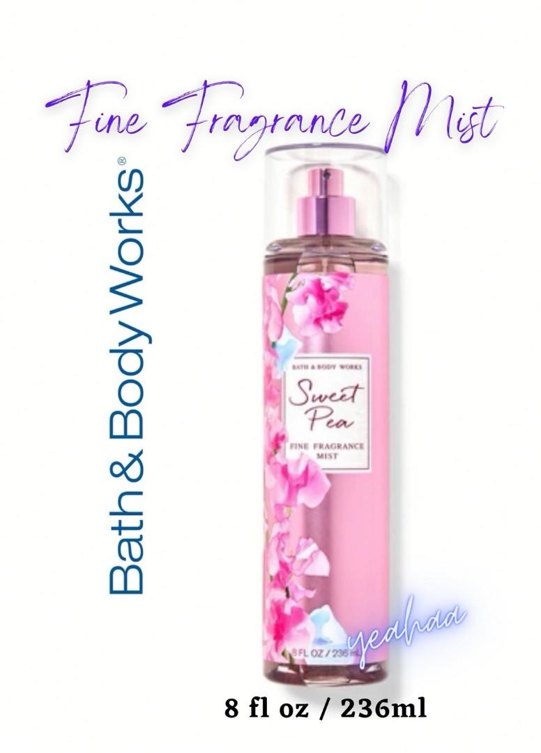 Bbw Fine Fragrance Mist Sweet Pea Ml Beauty Personal Care