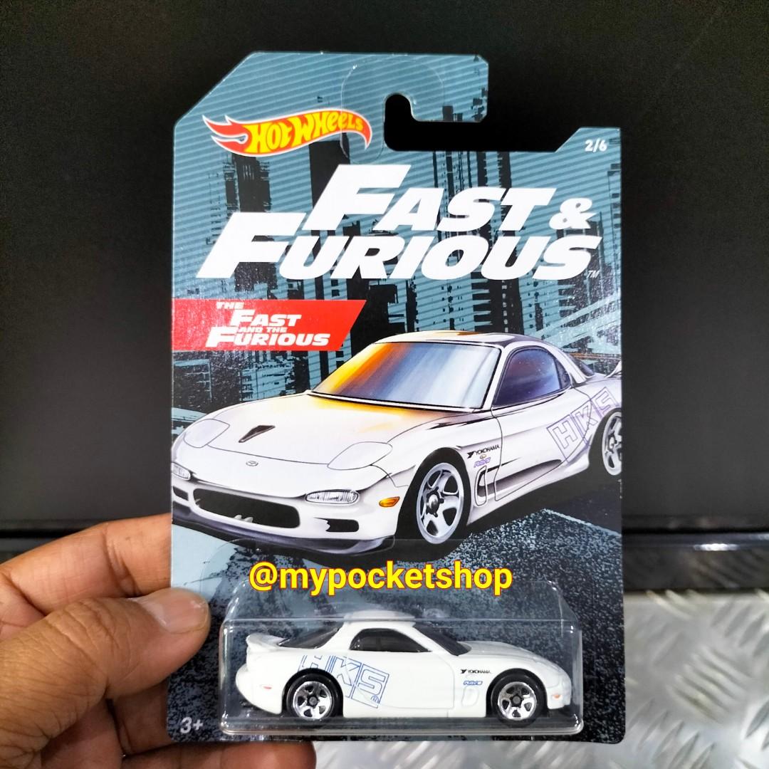 Hot Wheels Mazda Rx Hks Hotwheels Fast Furious Hobbies Toys Toys Games On
