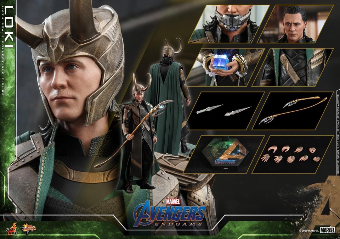 公開首日未可取訂單 Hot Toys MMS579 復仇者聯盟終局 之戰洛基Loki1 6比例人偶訂單 興趣及遊戲 玩具 遊戲類 Carousell