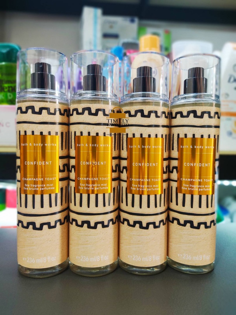 Bbw Limited Edition Confident Champagne Toast Mist Ml Beauty Personal Care Fragrance