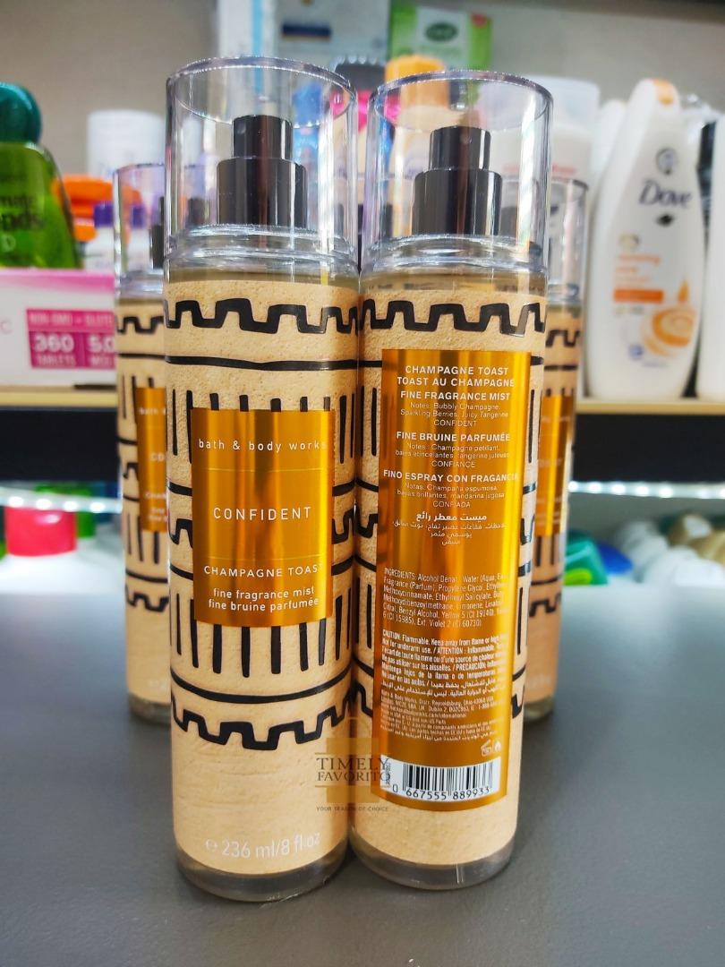 Bbw Limited Edition Confident Champagne Toast Mist Ml Beauty Personal Care Fragrance