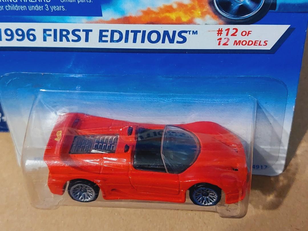 法拉利 Ferrari Hot Wheels 開蓬 F Tooned Enzo First Editions 系列 馬來西亞製造 Qcar Hotwheels 興趣及遊戲 玩具