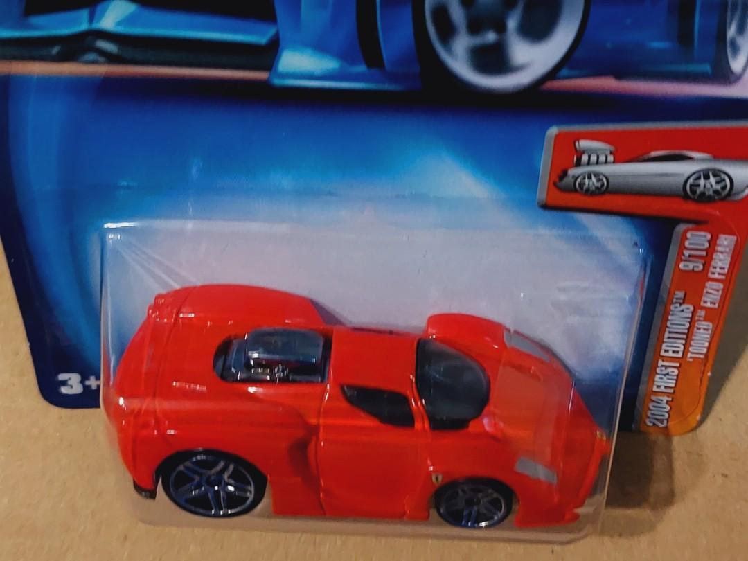 法拉利 Ferrari Hot Wheels 開蓬 F Tooned Enzo First Editions 系列 馬來西亞製造 Qcar Hotwheels 興趣及遊戲 玩具