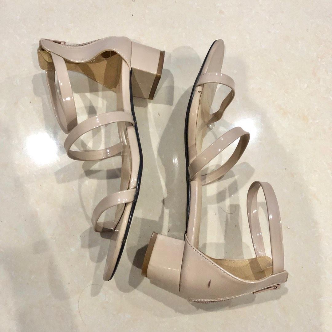 Primadonna Nude Pink Strappy High Heels Women S Fashion Footwear