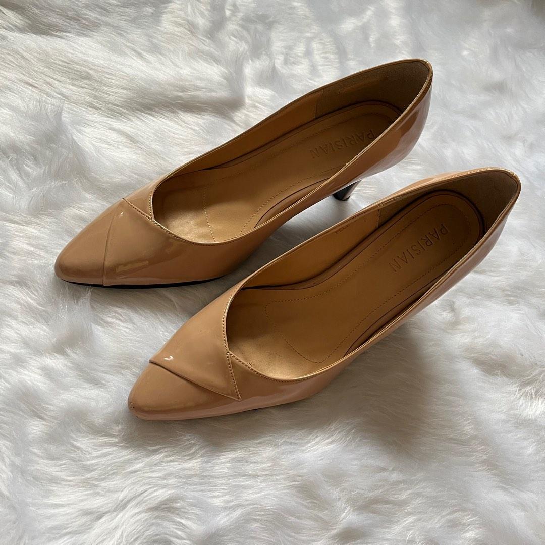 Parisian Nude Heels Women S Fashion Footwear Heels On Carousell