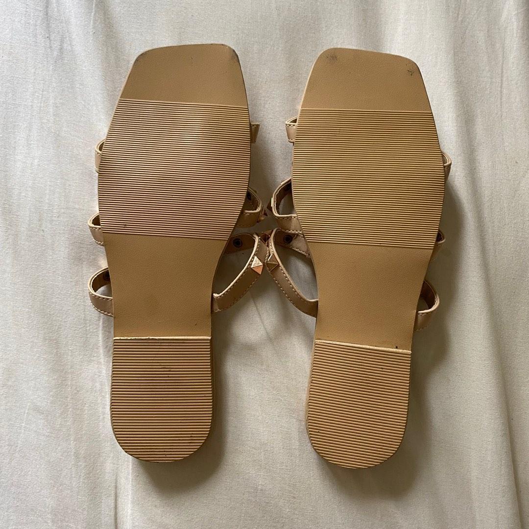 Aztrid Paula Nude Sandals Women S Fashion Footwear Flats Sandals