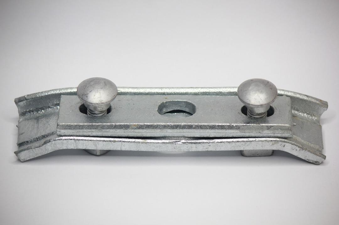 CURVED SUSPENSION CLAMP Cm HOT DIP GALVANIZED PARALLEL BEST FOR SECURELY GRIP MESSENGER