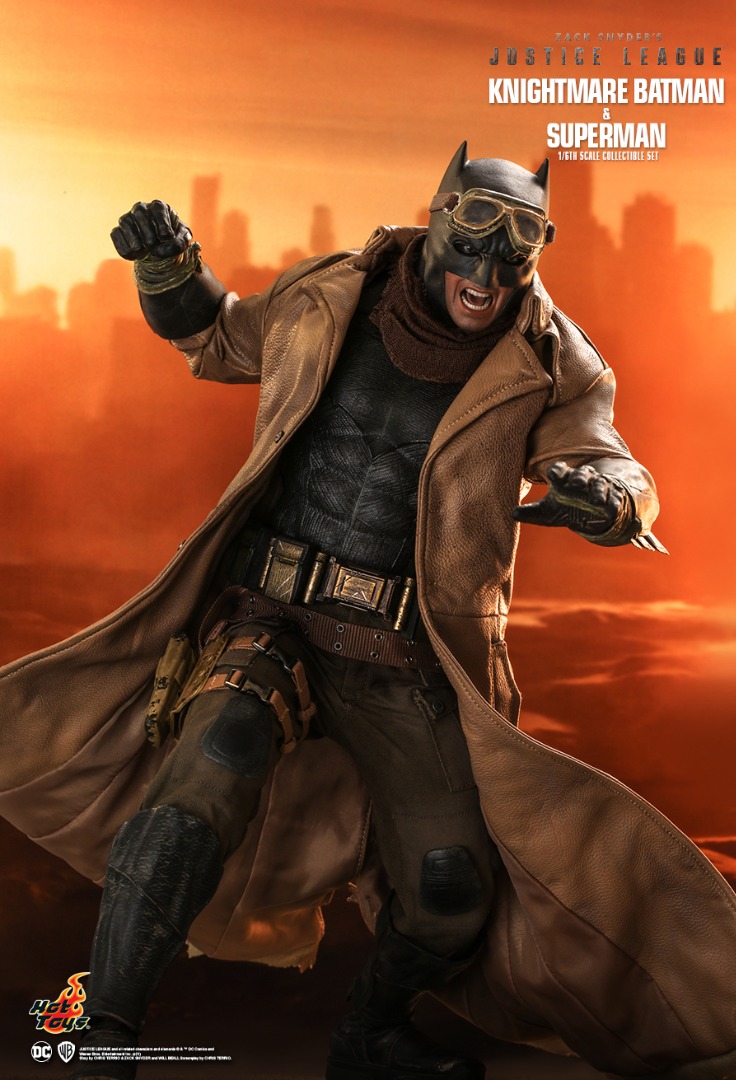Hot Toys Tms Zack Snyder S Justice League Knightmare Batman From The Black Suit Superman