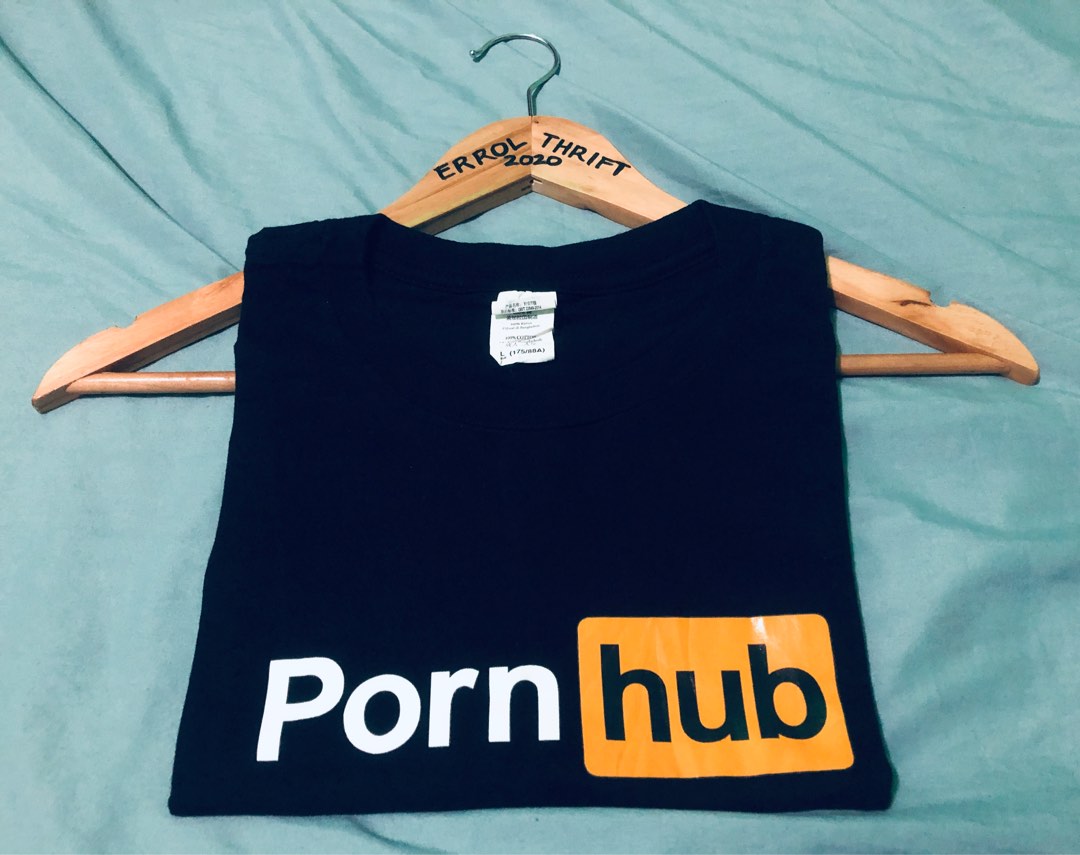 Porn Hub T Shirt Women S Fashion Tops Shirts On Carousell