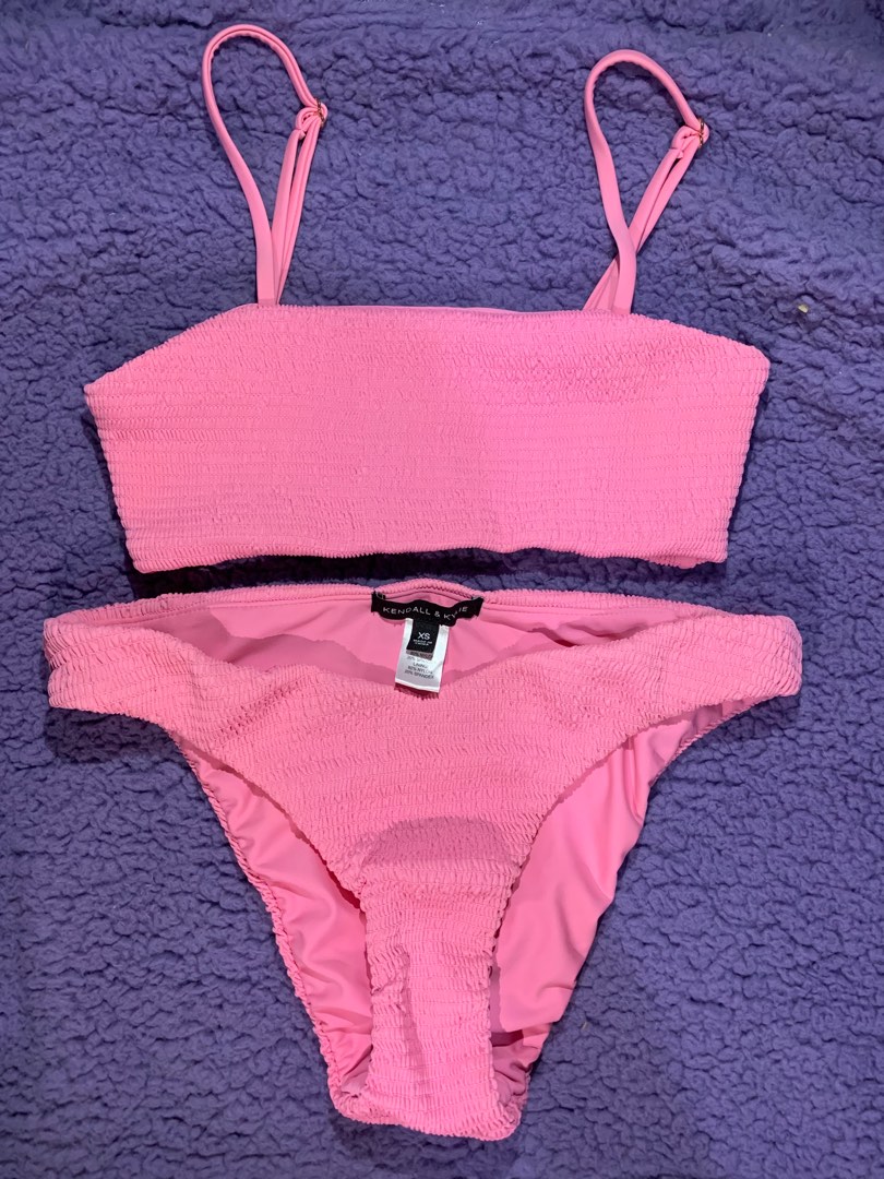 Kendall Kylie Two Piece Bikini Women S Fashion Swimwear Bikinis Swimsuits On Carousell