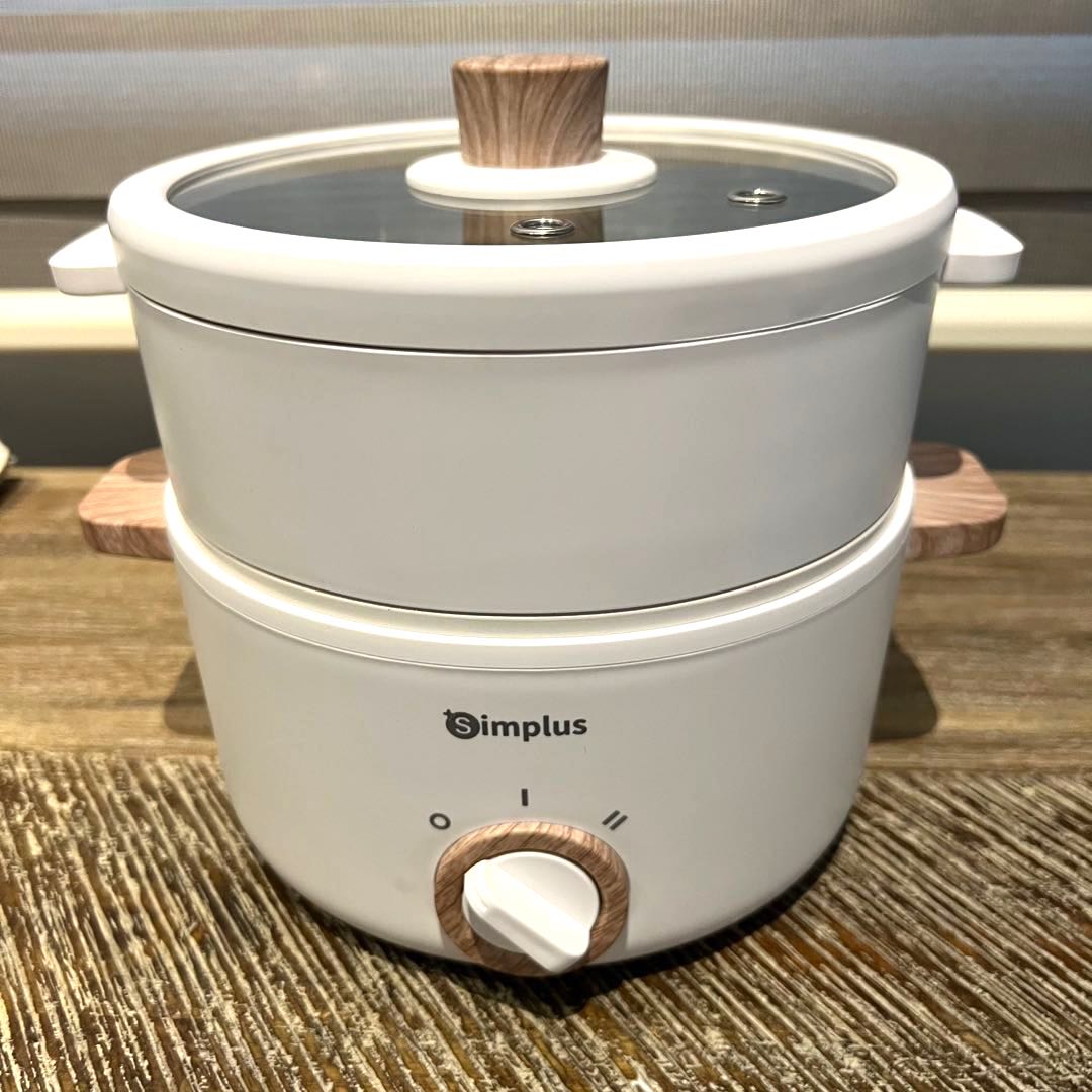 Simplus Electric Cooker Steamer Multicooker Hot Pot Frying Pan Soup TV Home Appliances