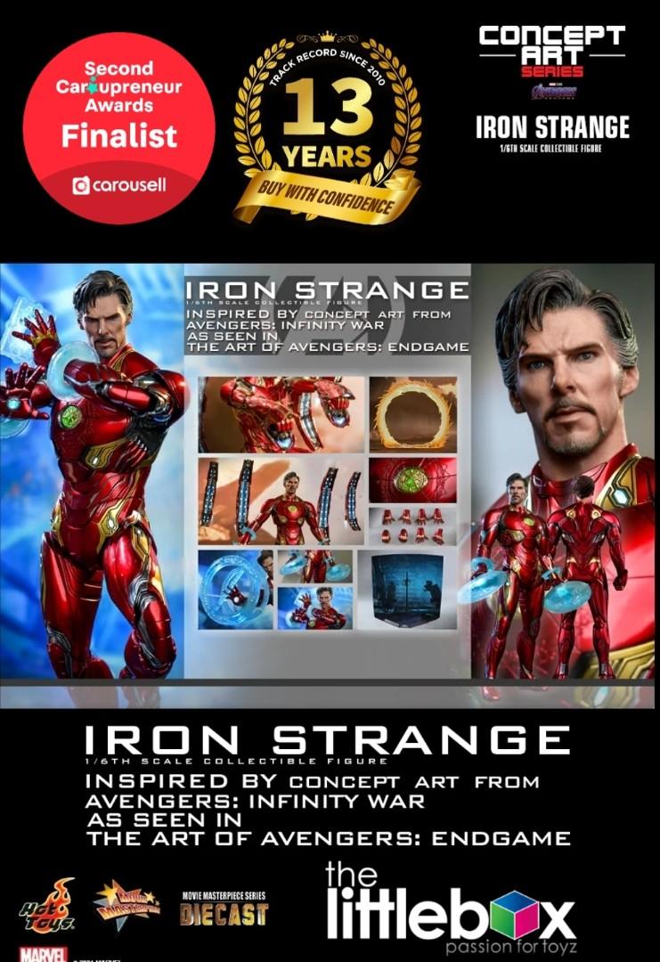 Available Slot Hot Toys Iron Strange Mms D Marvel Avengers Endgame Concept Art Series