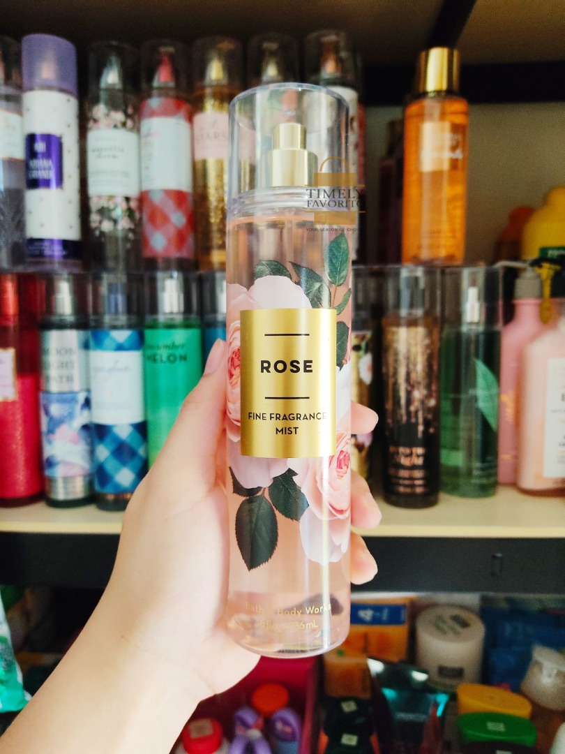 Bbw Rose Fine Fragrance Mist Ml Beauty Personal Care Fragrance
