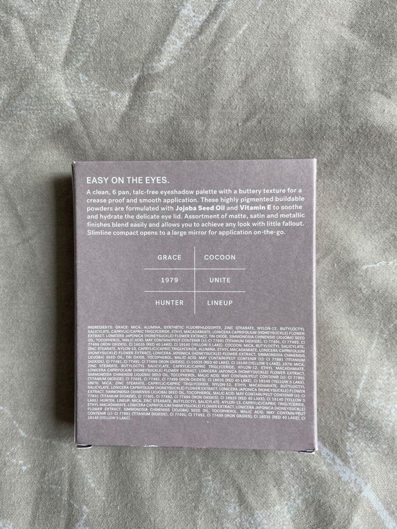 Ilia The Necessary Eye Shadow Palate Warm Nude Beauty Personal