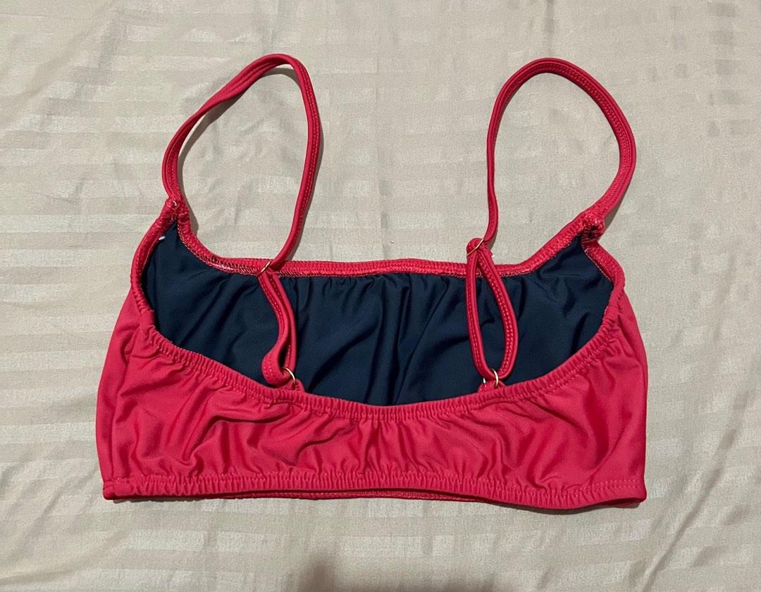 Sew Local Darcy Bikini Top In Red Pepper Women S Fashion Swimwear