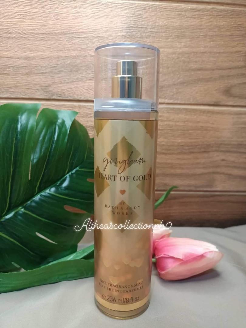 Bbw Gingham Heart Of Gold Fragrance Mist Beauty Personal Care