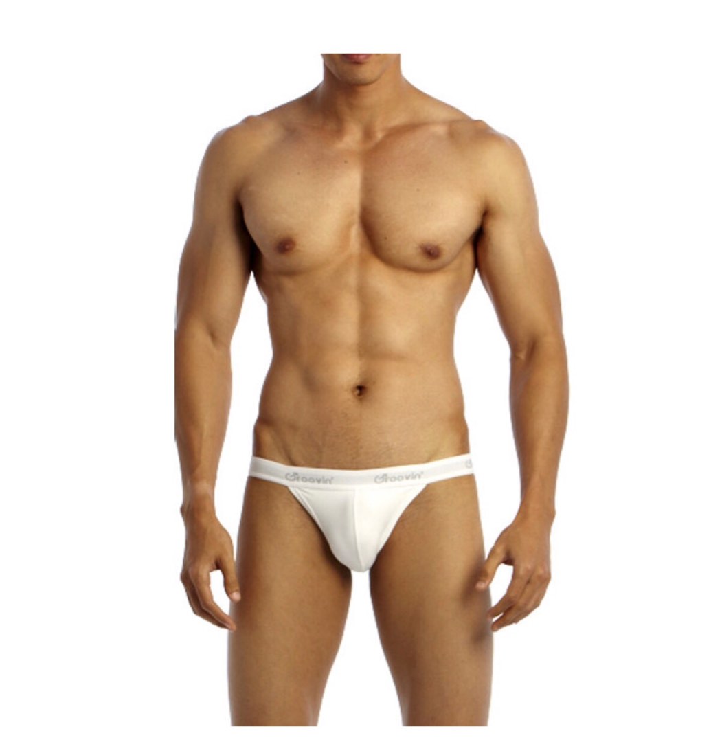 Groovin White Tanga Bikini Men S Fashion Bottoms New Underwear On