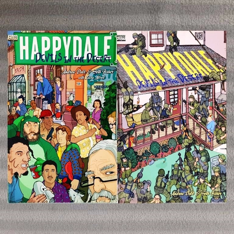 Happydale Devils In The Desert 2 2 Complete Set DC Comics MATURE