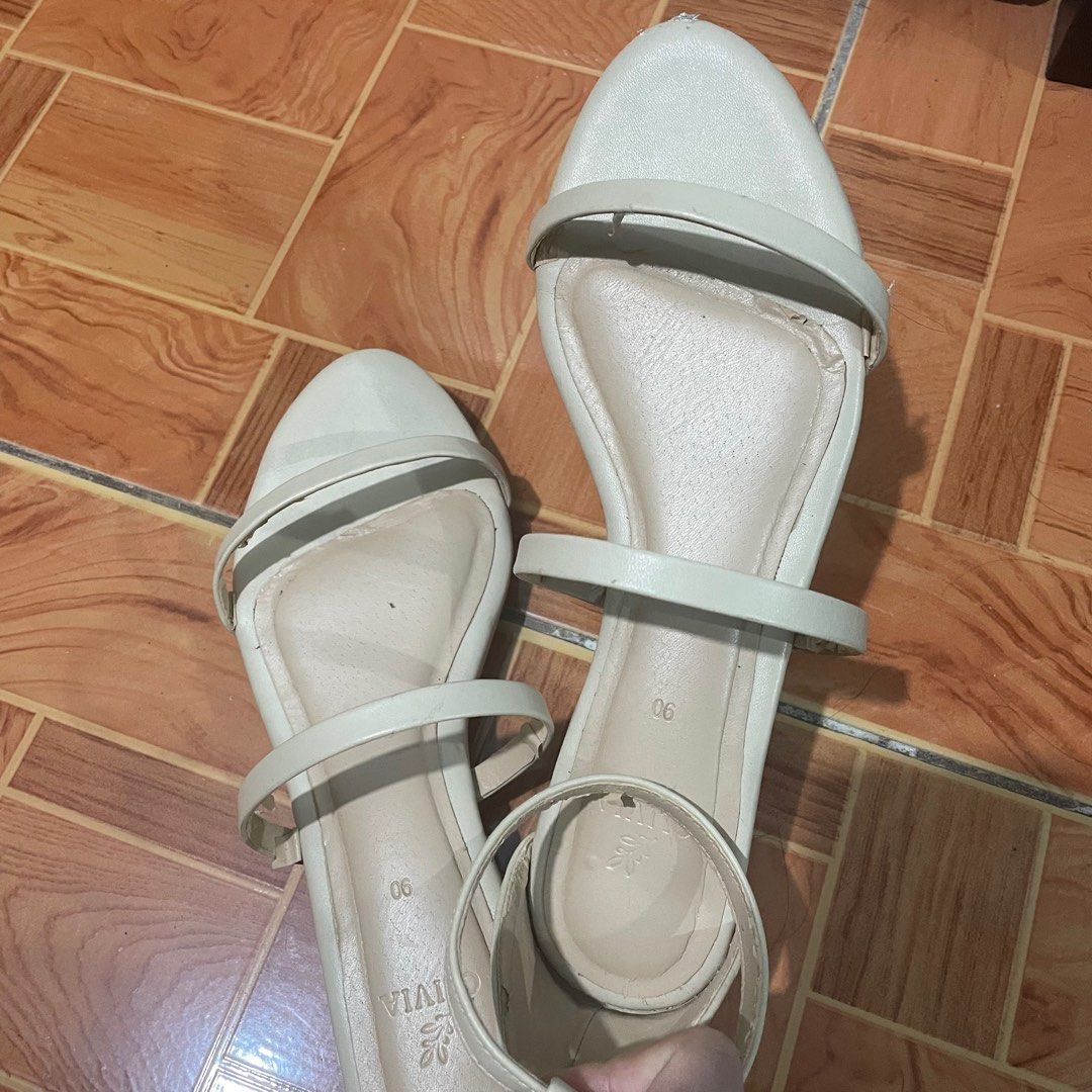 Olivia Mnl Nude Brown Sandals Flats Women S Fashion Footwear Flats