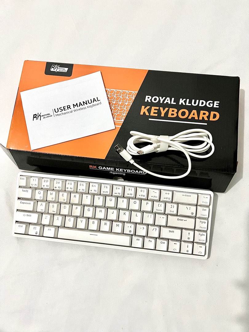 Royal Kludge G Hot Swappable Mechanical Keyboard Computers Tech Parts Accessories