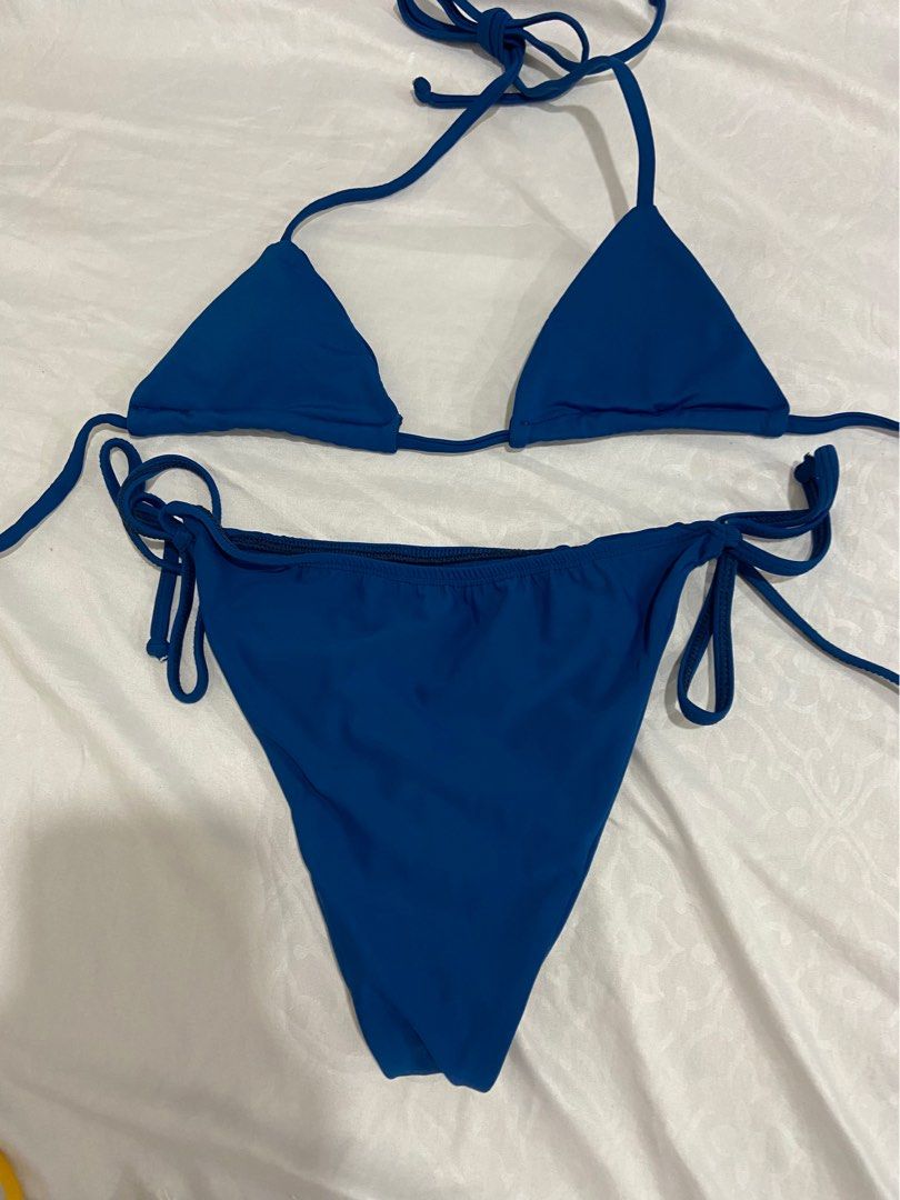 Sew Local Navy Classic Triangle Bikini Women S Fashion Swimwear