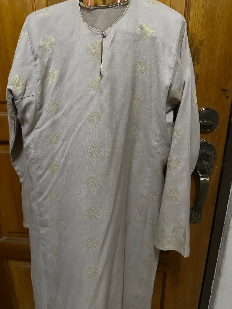 Baju Kurung Songket Bunga Tabur Nude Women S Fashion Muslimah