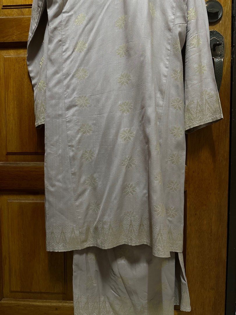Baju Kurung Songket Bunga Tabur Nude Women S Fashion Muslimah