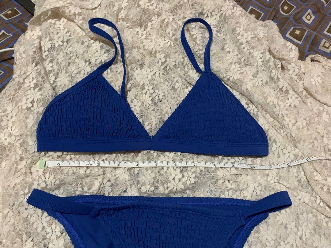 Eighth Mermaid Curtis Bikini In Blue Women S Fashion Swimwear