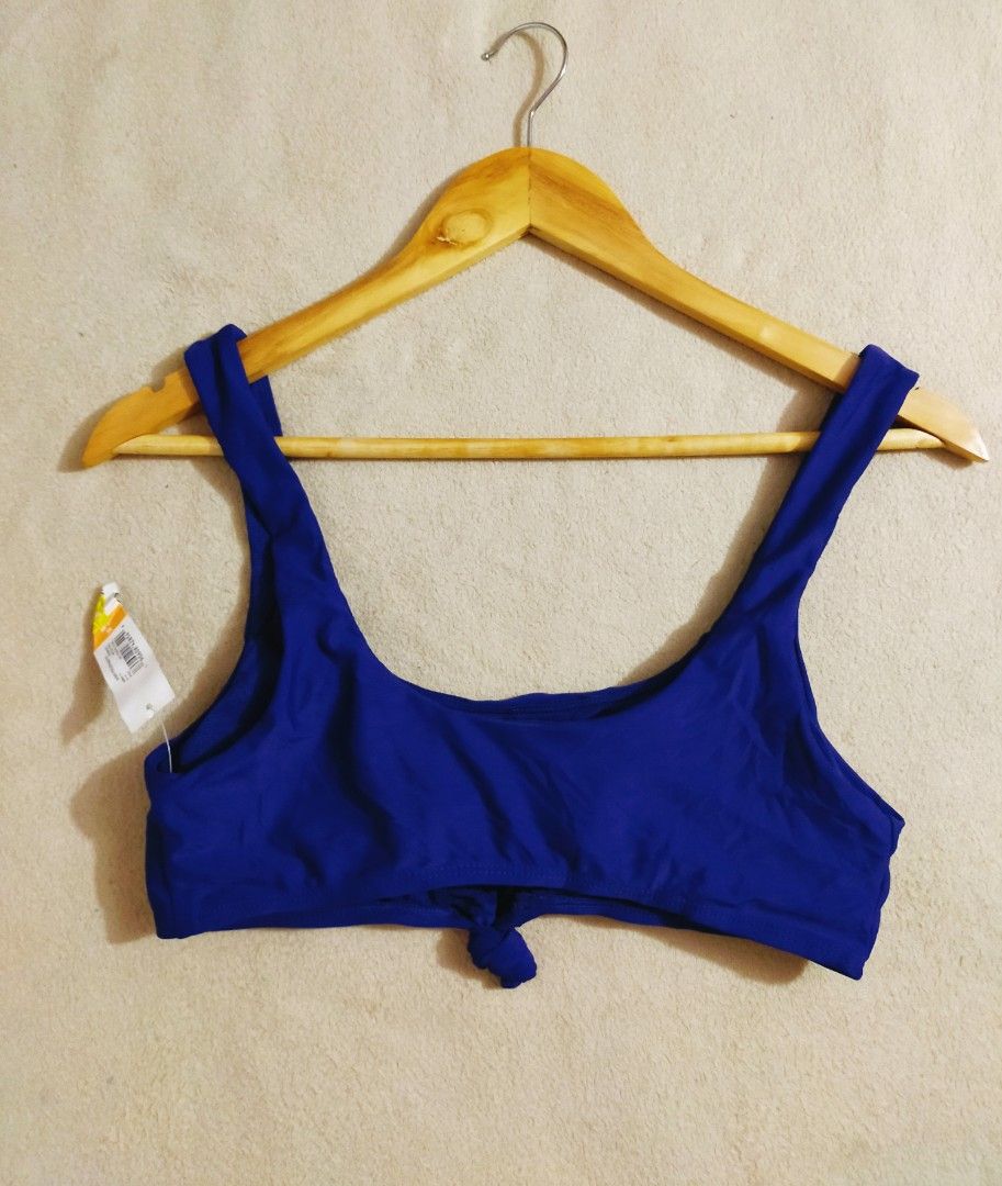 No Boundaries Navy Blue Bikini Top Women S Fashion Swimwear Bikinis