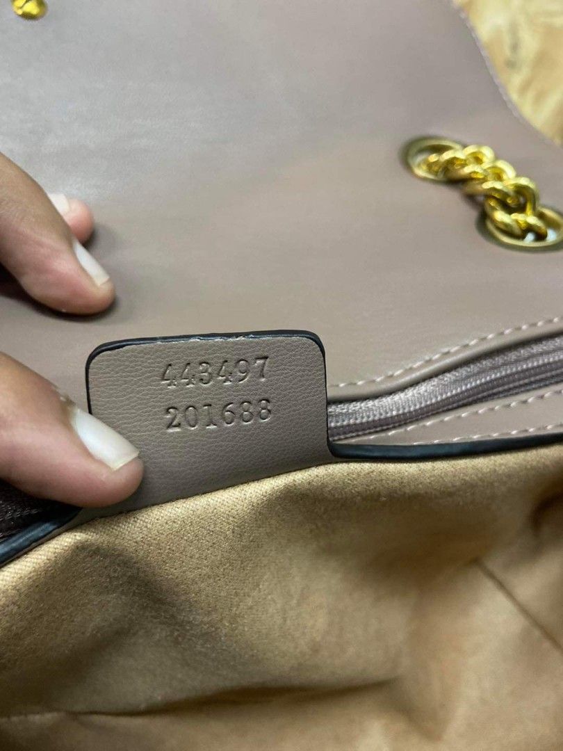 Gucci Marmont Nude Crossbody Bag Luxury Bags Wallets On Carousell