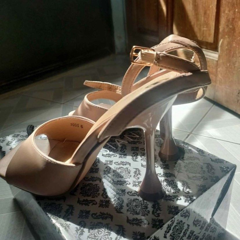 Parisian Nude Heels Women S Fashion Footwear Heels On Carousell