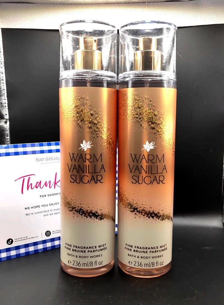 BBW BODYMIST WARM VANILLA SUGAR Beauty Personal Care Fragrance