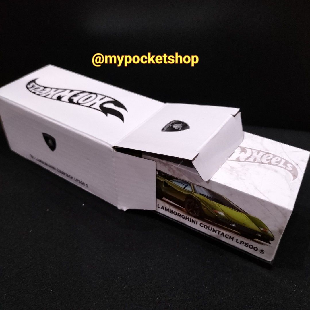 Hot Wheels LAMBORGHINI COUNTACH LP S Spectraflame Olive Hotwheels RLC Exclusive